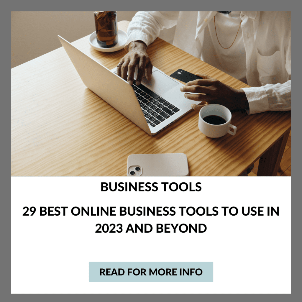 29 Best Online Business Tools