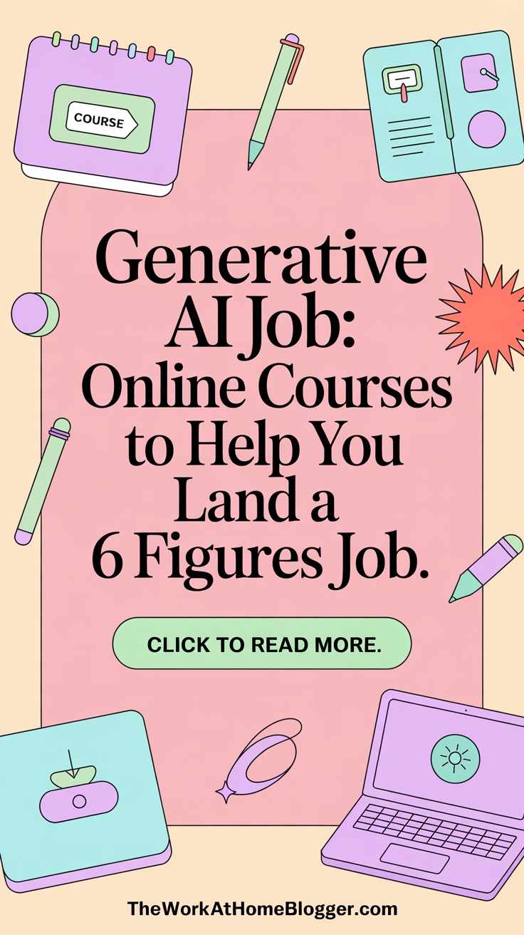 generative ai job online courses