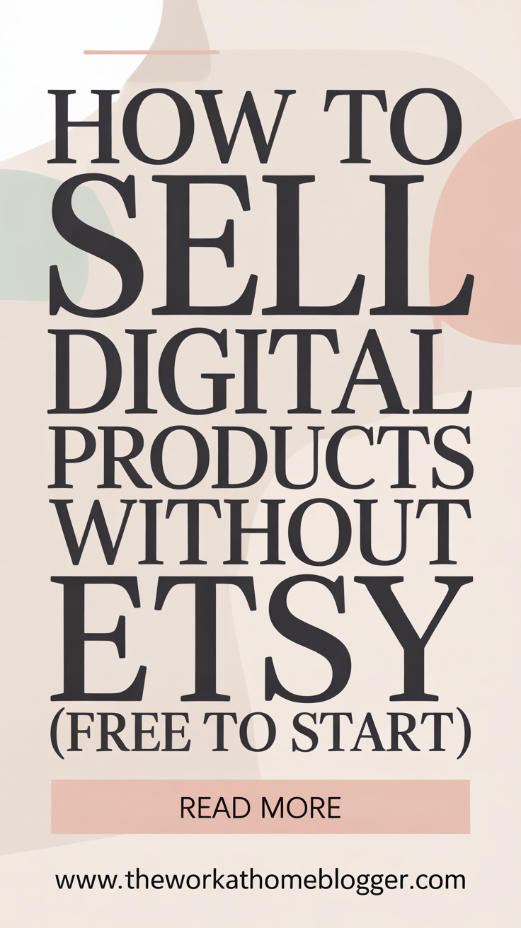 sell digital products
